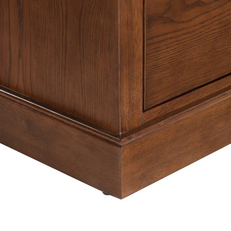 SAFAVIEH Couture Francesco 4-Shelf Wood Bookcase - 36"W x 17"D x 76"H