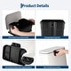preview thumbnail 20 of 48, Fingerprint-Proof Commercial Trash Can, Stainless Steel, Soft-Close Lid, Foot Pedal, Indoor Recycling,for Kitchen/Office