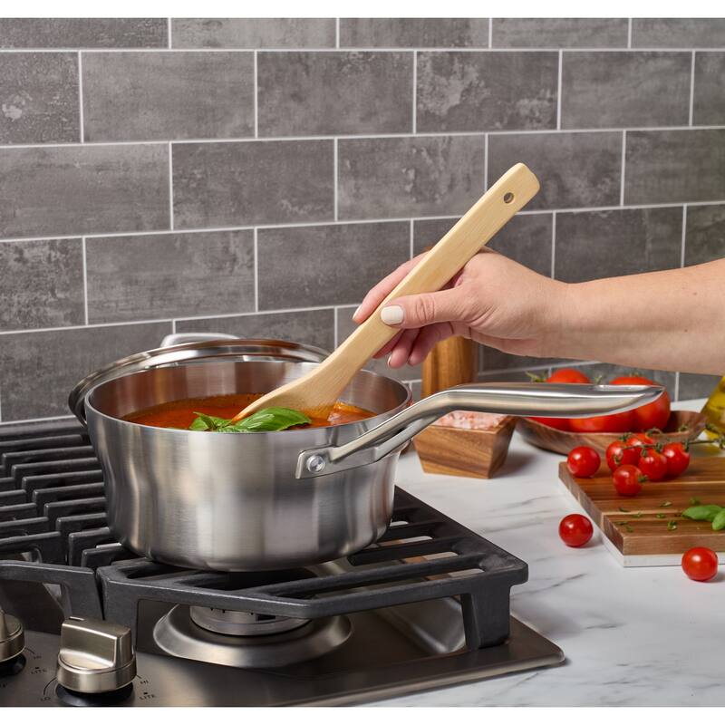 ZWILLING Motion Stainless Steel 2.5-qt Stainless Steel Saucepan with Lid