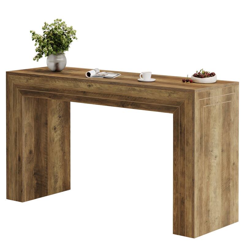 63-Inch Counter Height Bar Table, Home Bar Height Pub Table
