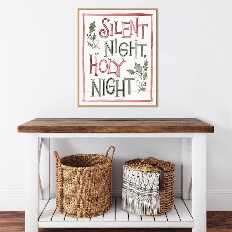 Soft Season X by Anne Tavoletti Canvas Art Framed - 23 x 28 in