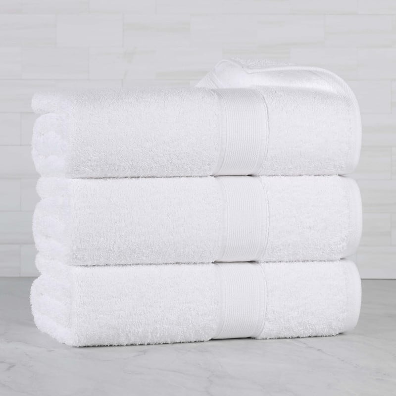 Superior Oregon Organic Cotton Solid Bath Towel, Set of 3