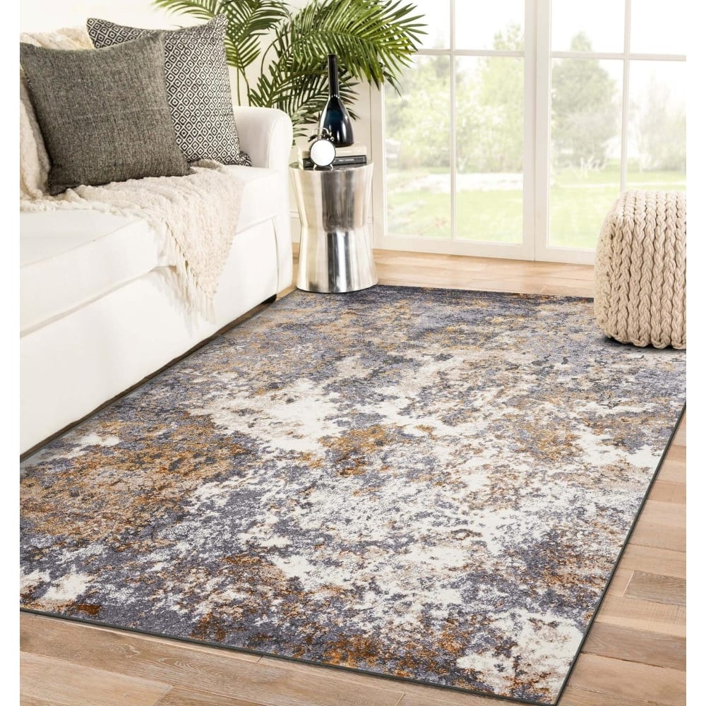 Luxe Weavers Abstract Area Rug Modern Design