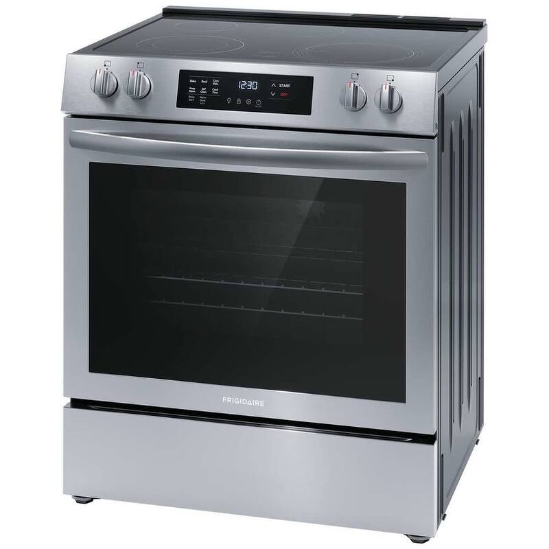 Frigidaire FCFE3083A 30" Wide 5.3 Cu. Ft. Slide In Electric Range with