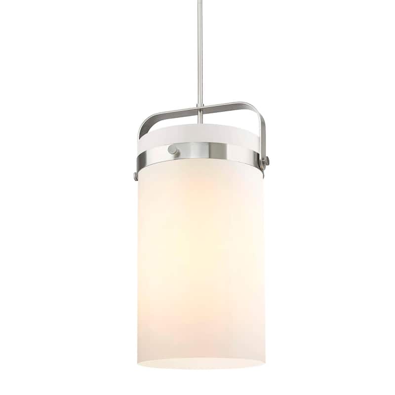 Innovations Lighting 413-4SL-26-14 Pilaster Pendant Pilaster 4 Light - Satin Nickel