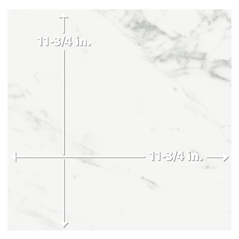 Merola Tile Reve Blanc 11-3/4" x 11-3/4" Porcelain Floor and Wall Tile