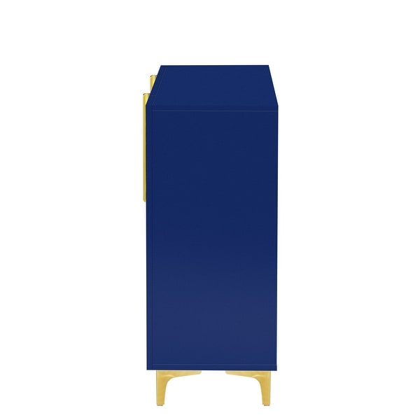 Glossy Finish Light Luxury Storage Cabinet - Bed Bath & Beyond