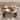 Round Coffee Table for Living Room, 33.5 in Modern Center Tables with 3 Sturdy Legs