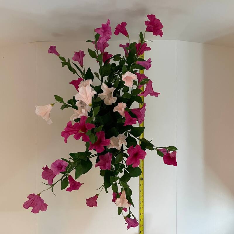 Faux Floral Window Box Filler