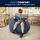 preview thumbnail 38 of 191, Small Refillable Bean Bag Chair for Kids and Teens