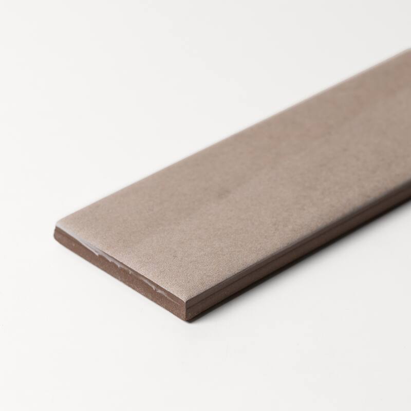Adobe 2"x16" Glazed Porcelain Subway Wall and Floor Tile