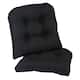 Klear Vu Gripper Omega Extra Large Dining Room Chair Cushions, Set of 2