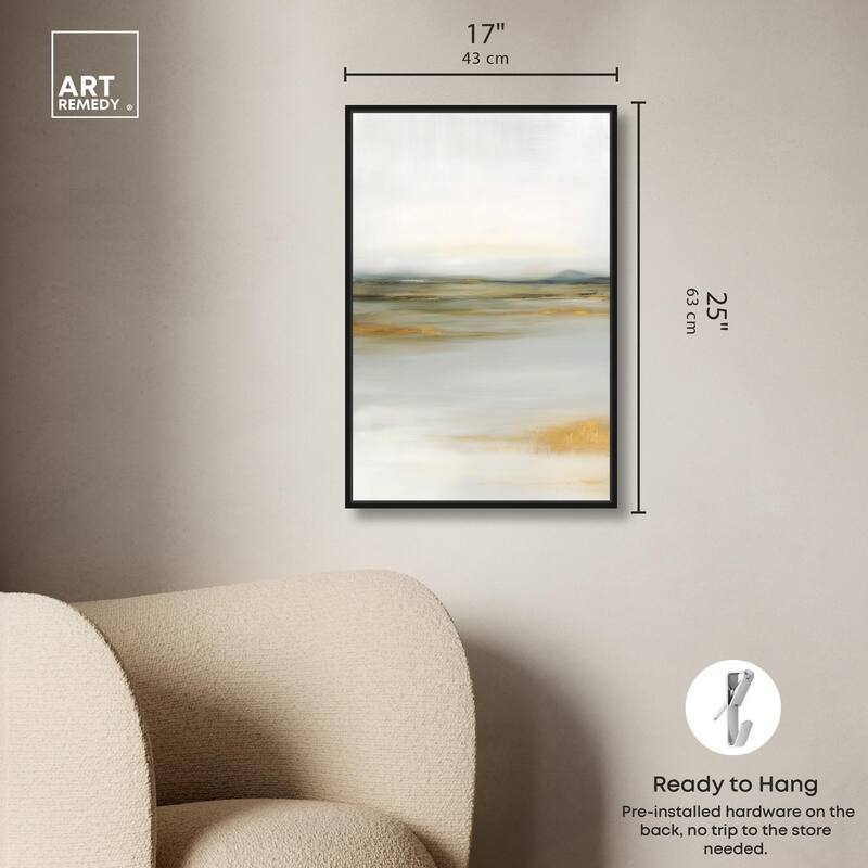 Misty Expanse I Canvas by Art Remedy