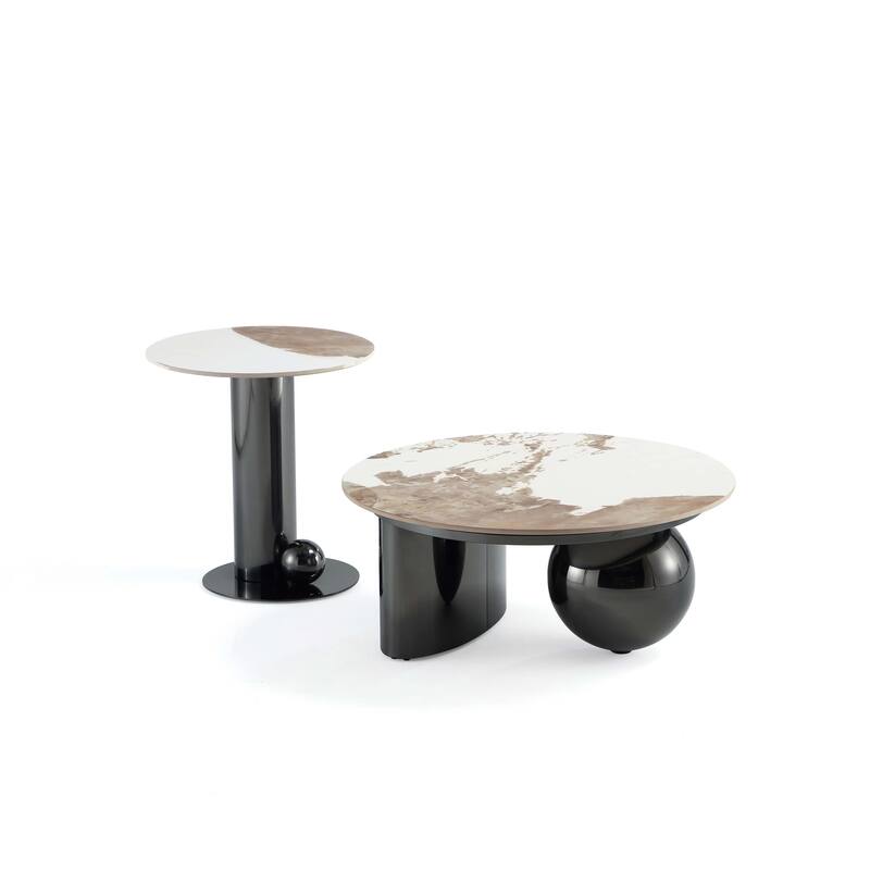 Manhattan Comfort Laurel 2-Piece Modern Table Set
