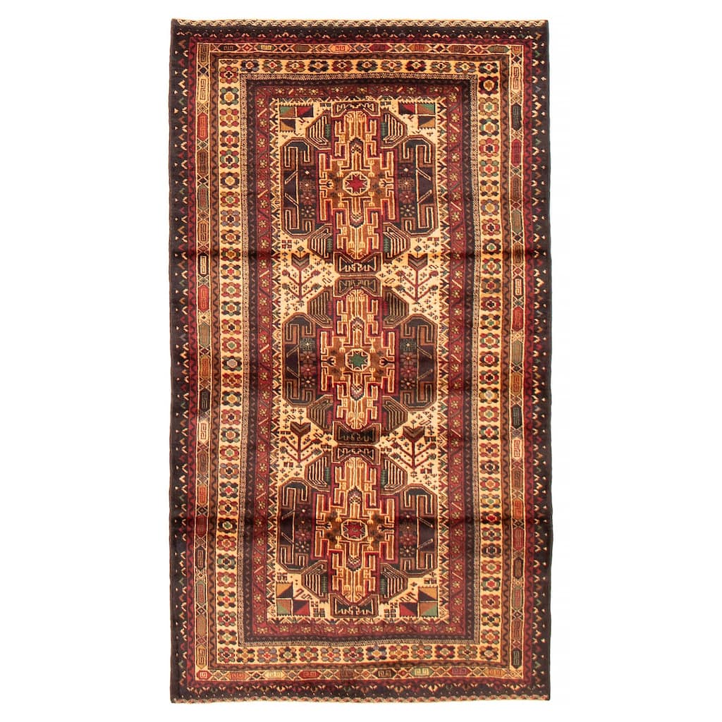 Teimani Cream Rug 3'6" x 6'9" - 3'6 x 6'9