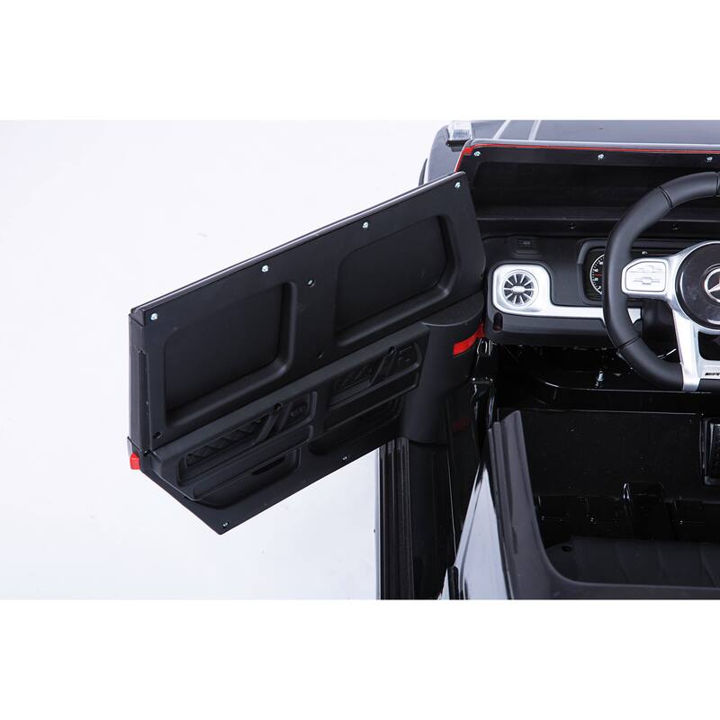 Mercedes-Benz G63 Kids Electric Ride-On Car with Parental Remote, Music Player, and Quake-Proof Wheels 鈥
