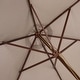 preview thumbnail 14 of 22, SEI Furniture Casandra Round Ribbed Umbrella