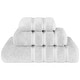 preview thumbnail 33 of 100, 3 Piece Bathroom Towel Set 100% Cotton Luxury Turkish Bath Hand Towels Extra Large Face Towels Clearance Set Silver Gray