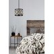 preview thumbnail 3 of 3, Dealey 3 Light 11.25 inch Matte Black Chandelier