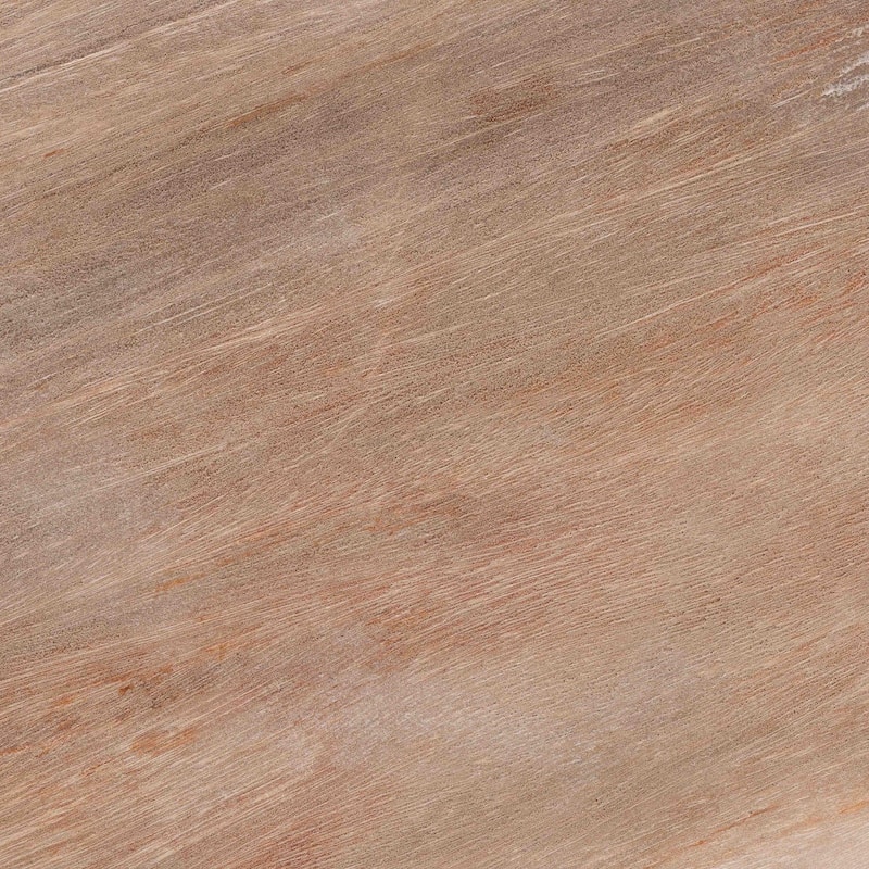 Ziva End Table with Petrified Wood Top - Pedestal Accent Side Table for Living Room or Entryway