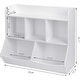 preview thumbnail 5 of 26, UTEX Toy Storage Organizer with Bookcase for Books,Toys