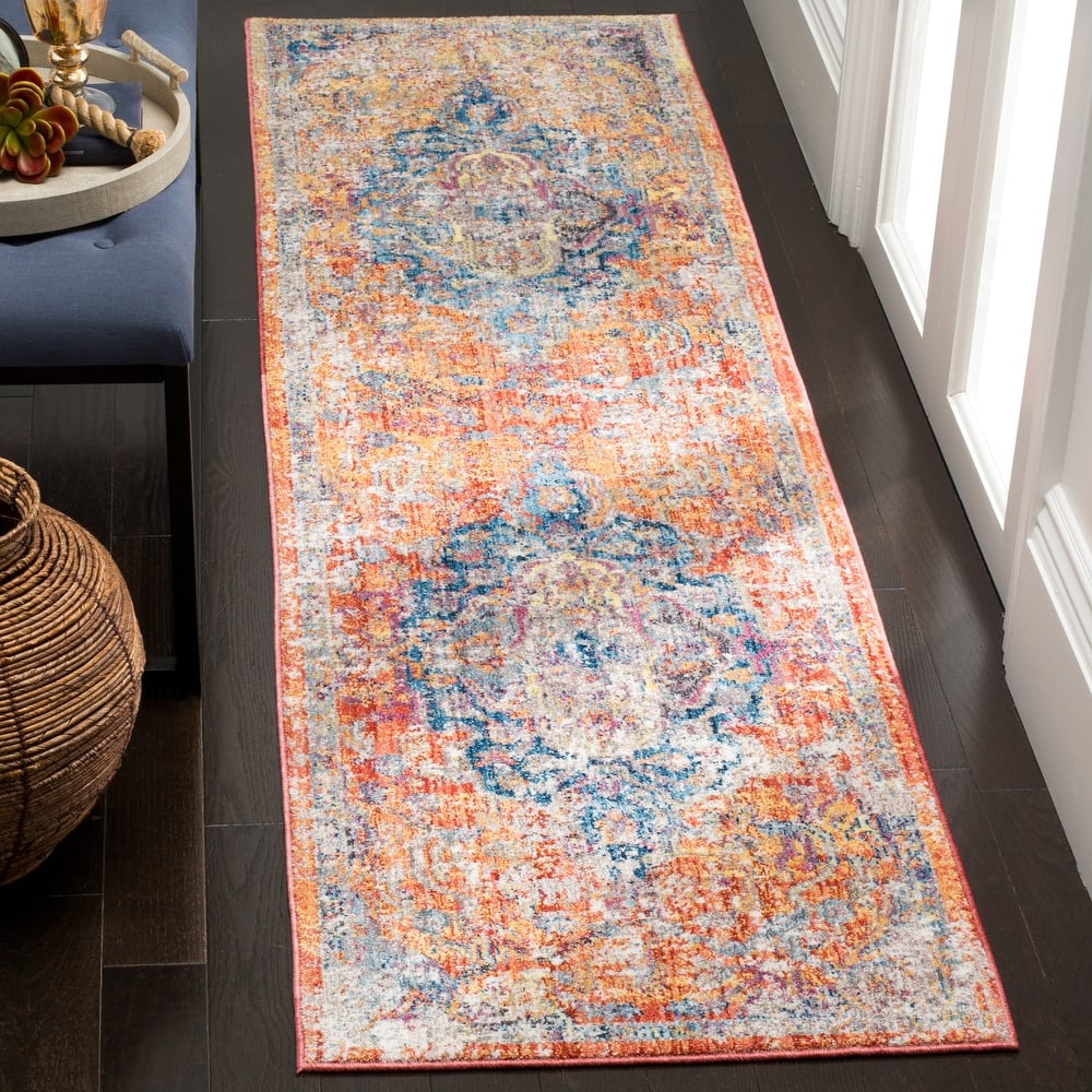 SAFAVIEH Bristol Dilek Vintage Boho Oriental Polyester Rug