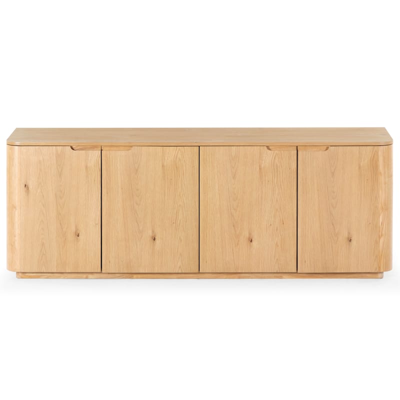 SAFAVIEH Couture Liadonna 4 Door Wood Sideboard - 71"W x 18"D x 26"H