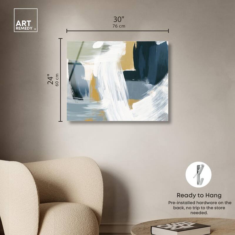 Moss Layers III Acrylic by Art Remedy, Ready to Hang