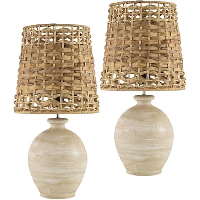 Livabliss Sarina Global Accent Table Lamp (Set of 2)
