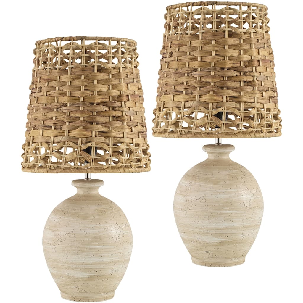 Livabliss Sarina Global Accent Table Lamp (Set of 2)