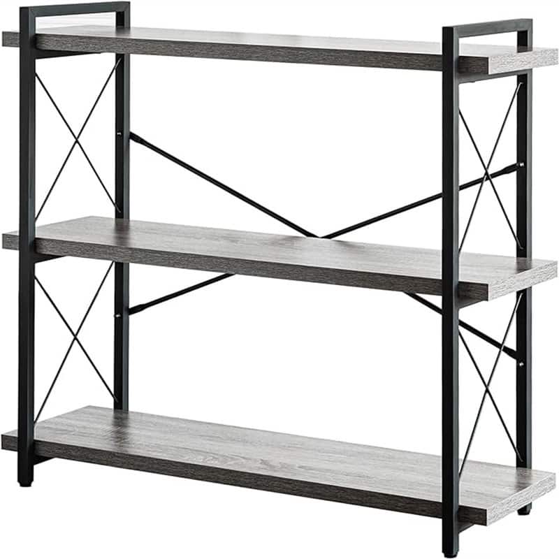 Bookshelf - 12"D x 35"W x 35"H - Grey