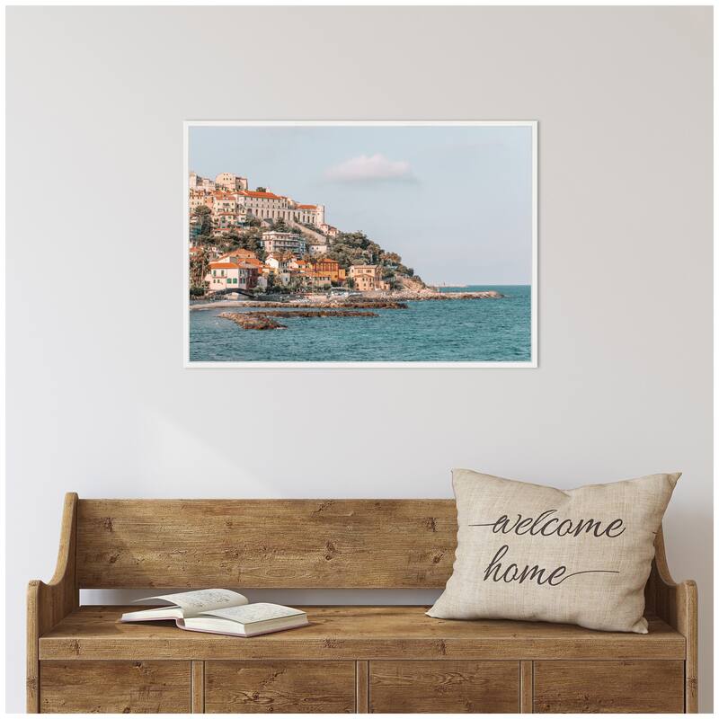 Kate and Laurel Sylvie Imperial Framed Canvas by Alicia Abla