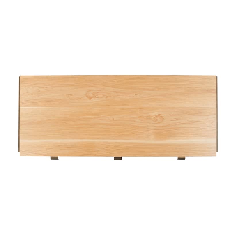 SAFAVIEH Couture Radunka 3-Drawer Smoked Eucalyptus Writing Desk