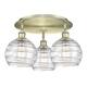 Option Antique Brass / Clear Deco Swirl