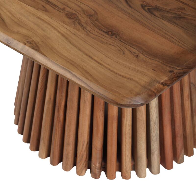 SAFAVIEH Couture Penelope Wood Coffee Table. - 51Wx28Dx16H