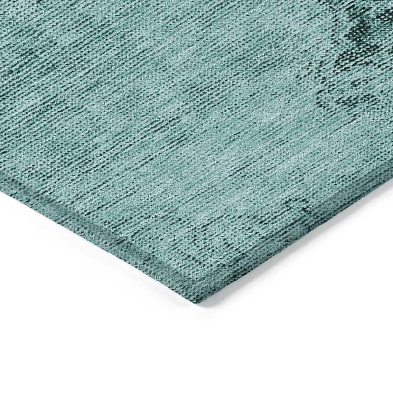 Machine Washable Indoor/ Outdoor Chantille Traditional Vintage Rug