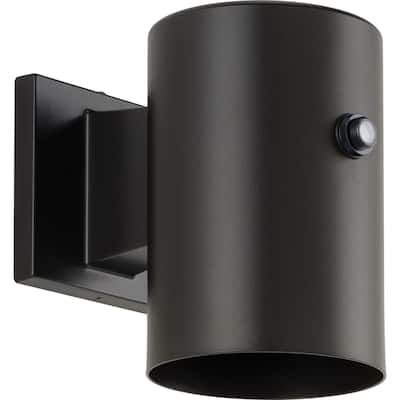 Progress Lighting 7" Tall LED Outdoor Wall Sconce with Photocell
