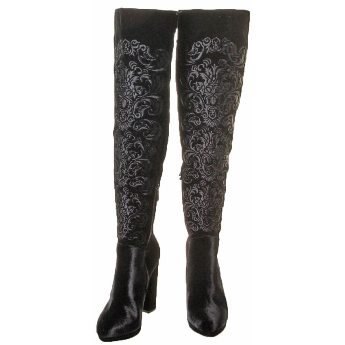 jessica simpson over the knee boots black