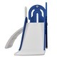 preview thumbnail 15 of 39, 4-in-1 Kids Slide with Climber, Basketball Hoop and Storage Space, Freestanding Outdoor Indoor Slide Playset