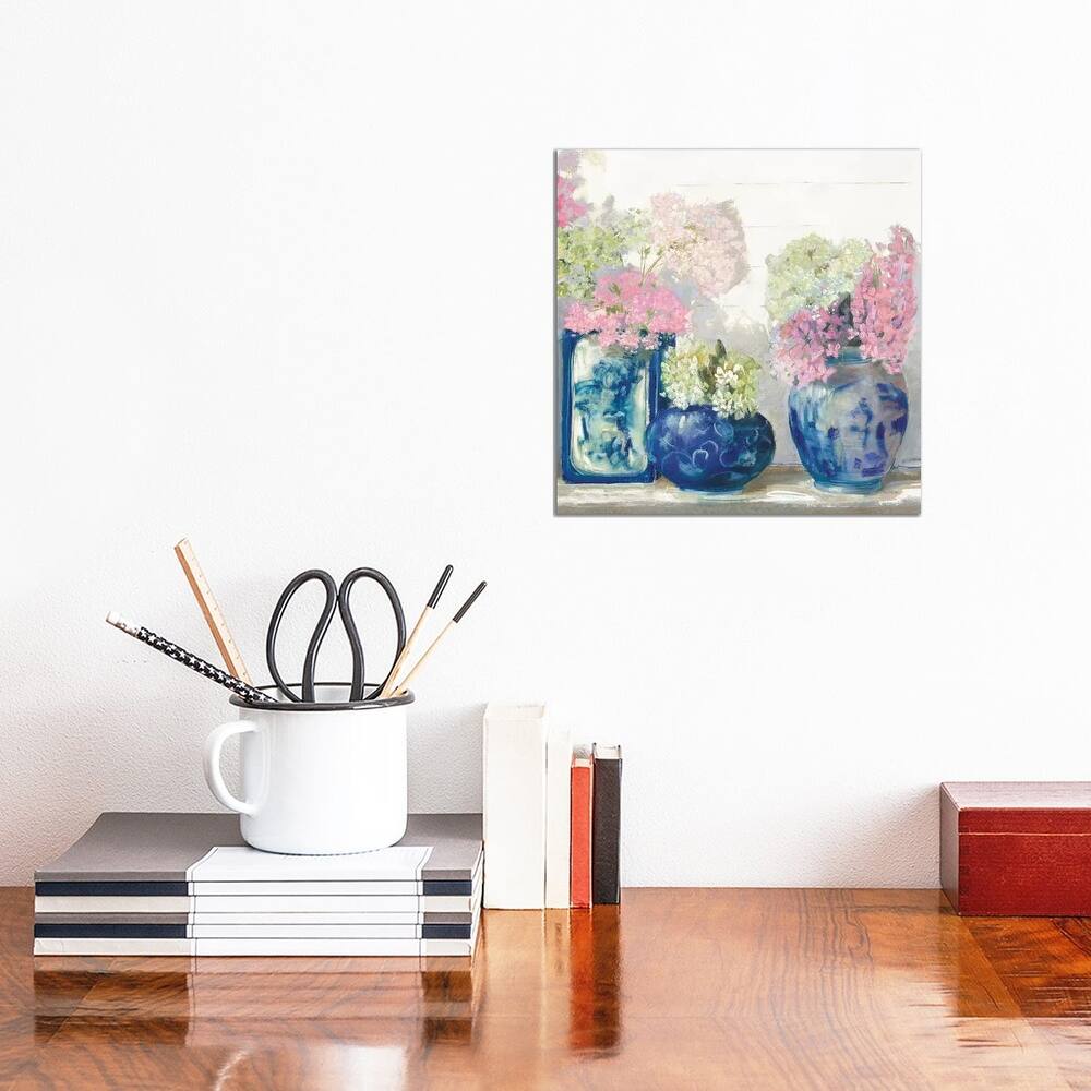 iCanvas "Ladys Mantle II Bright" by Carol Rowan Canvas Print