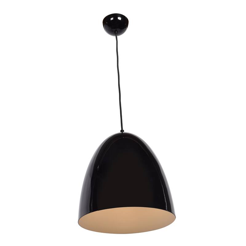 Access Lighting Nostalgia 1-light Matte Black Dome Pendant