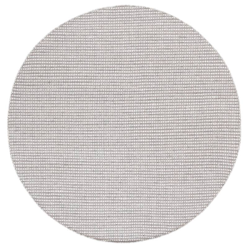 SAFAVIEH Handmade Natura Tarran Transitional Wool Rug - Grey/Ivory - 6' Round