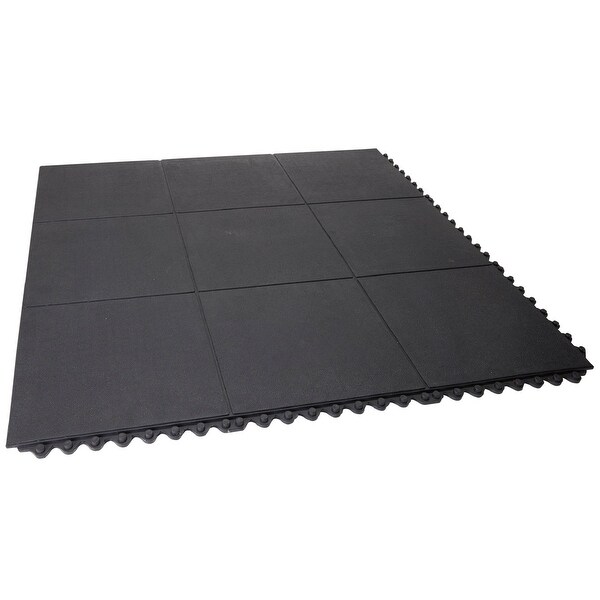 anti fatigue exercise mats foam gym floor flooring mat treadmill interlocking 