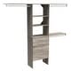 preview thumbnail 13 of 22, ClosetMaid SuiteSymphony Modern 4-Drawer 25-Inch Tower Closet Organizer Graphite Grey