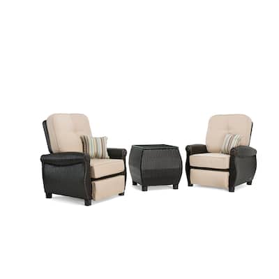 La-Z-Boy Breckenridge 3pc Java Brown Recliner Seating Set