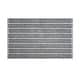 preview thumbnail 12 of 25, Martex Restore Cotton Bath Rug Soft Absorbent Quick-Dry Stripe 20 x 30 - Grey