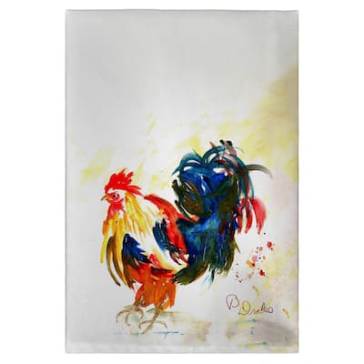 Colorful Rooster Guest Towel - 20x20