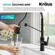preview thumbnail 46 of 49, KRAUS Allyn Commercial 2-Function 1-Handle Pull Down Kitchen Faucet
