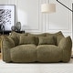 preview thumbnail 51 of 98, Modern Cute Chenille Upholstered Loveseat with High Resilience Foam