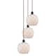 Option Oil Rubbed Bronze / White Glass with White Rope